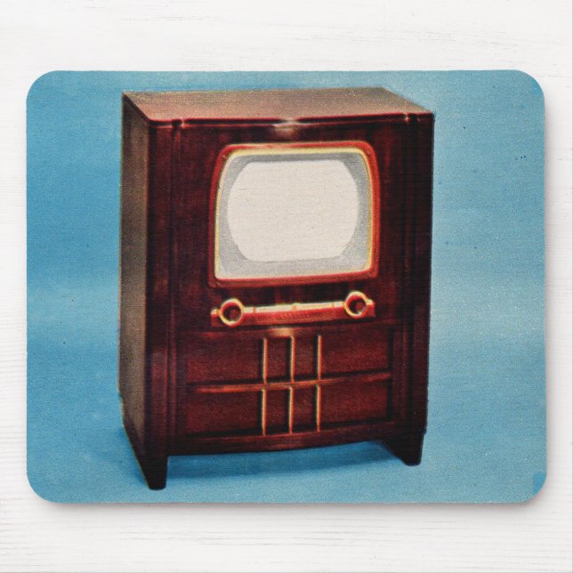 circa 1951 television set no. 3 mousepad (Vorne)