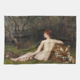 Circe (Beautiful Divine Woman) (by John Collier) Geschirrtuch