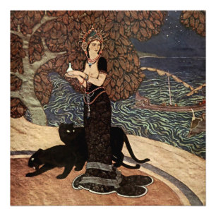 „Circe die Verzauberin“ von Edmund Dulac Fotodruck