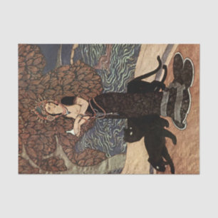 „Circe die Verzauberin“ von Edmund Dulac Seidenpapier