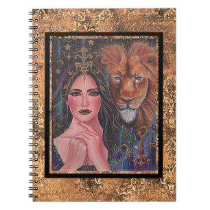 Circe goddess Stretched Canvas Print by Renee Notizblock