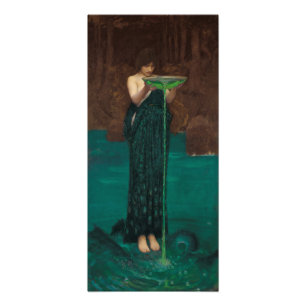 Circe Invidiosa durch Waterhouse Fotodruck