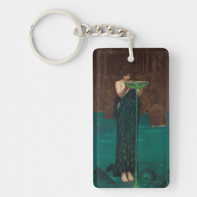 Circe Invidiosa John William Waterhouse Schlüsselanhänger (Vorderseite)