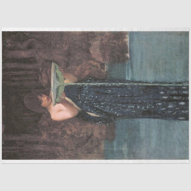 Circe Invidiosa (klassische griechische Mythologie Seidenpapier (Vorderseite)