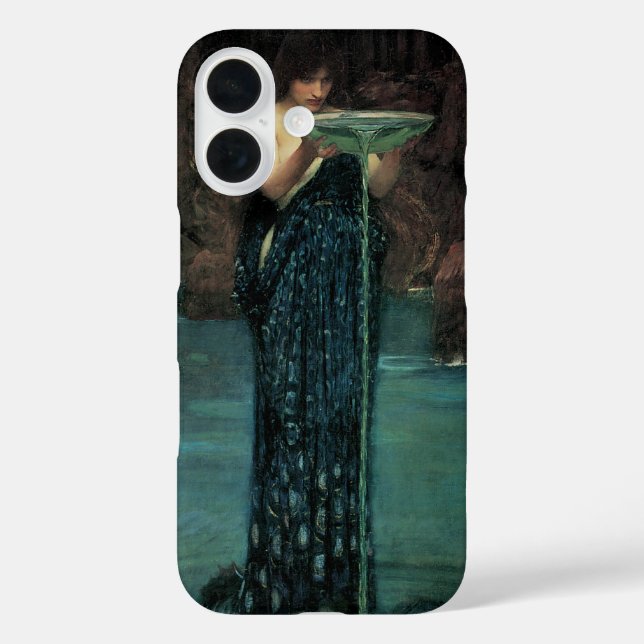 Circe Invidiosa von John William Waterhouse iPhone 16 Hülle (Rückseite)