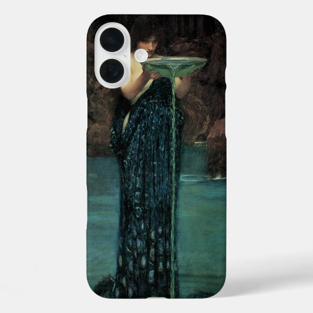 Circe Invidiosa von John William Waterhouse iPhone 16 Plus Hülle (Rückseite)