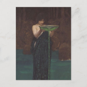 Circe Invidiosa von John William Waterhouse Postkarte