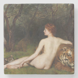Circe (Magical Sensual Goddess) (by John Collier) Steinuntersetzer