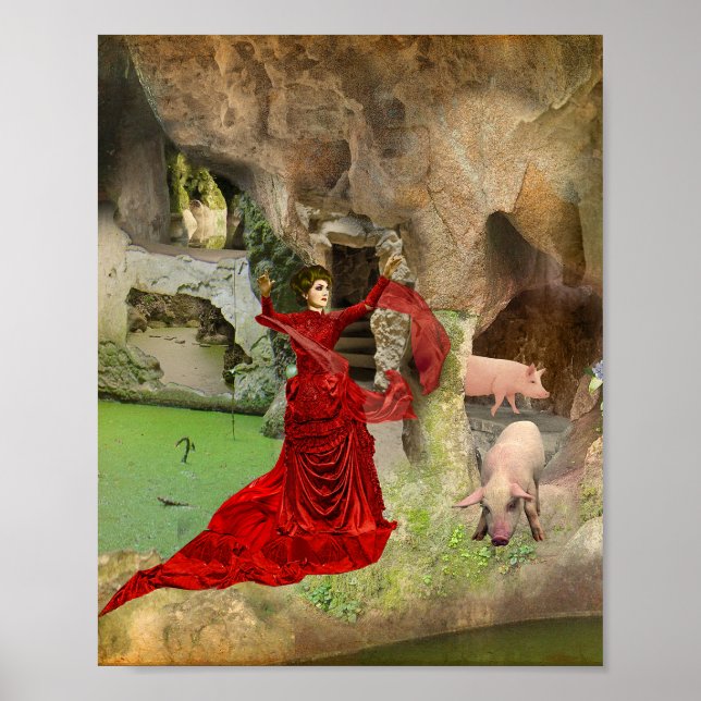Circe na Quinta da Regaleira Poster (Vorne)