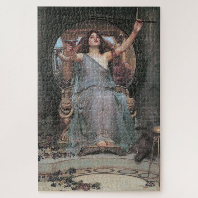 Circe Offering Cup für Ulysses Wasserhouse (Vertikal)