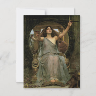 Circe Offering the Cup für Ulysses durch JW Waterh