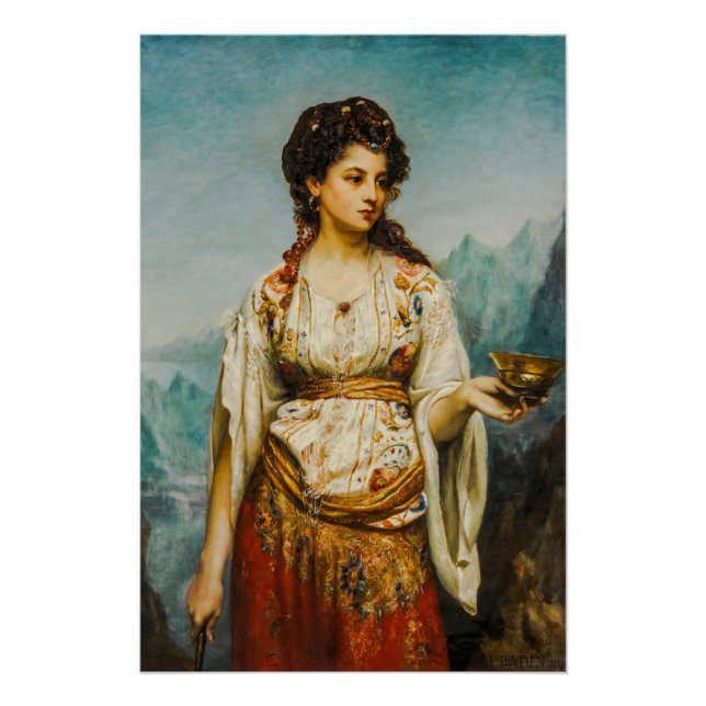 Circe von Jean Jules Bardin (1875) Poster (Vorderseite)