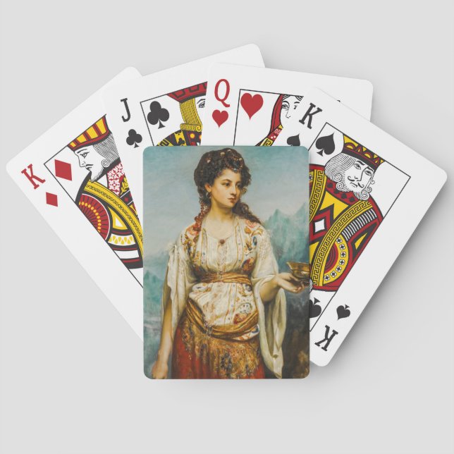 Circe von Jean Jules Bardin (1875) Spielkarten (Rückseite)