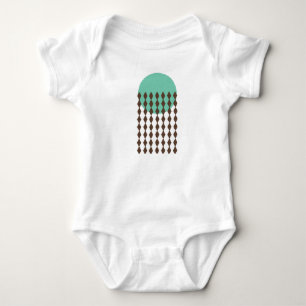 Circle Art Baby Bodysuit Strampler