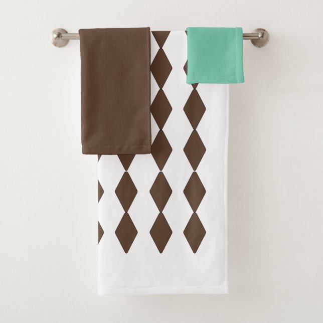 Circle Art Bath Handtuch Set (Insitu)