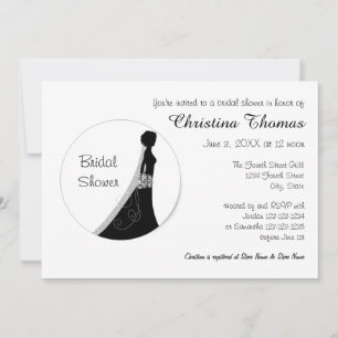 Circle Bride - Brautdusche Einladung