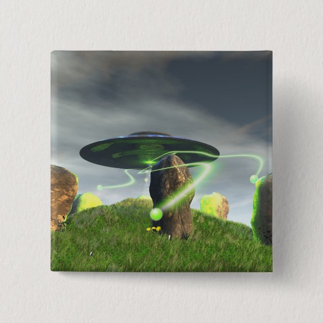 Circle Button UFO und Ancient Stone (Vorderseite)