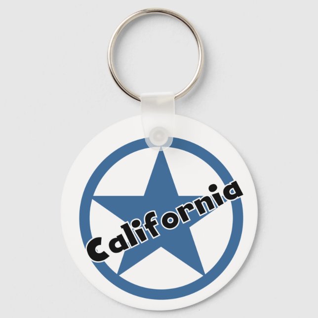 Circle California Schlüsselanhänger (Vorderseite)