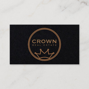Circle Crown Logo Visitenkarte