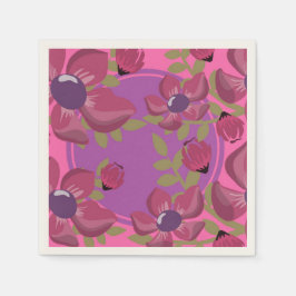 Circle Dot Florah Napkins Serviette