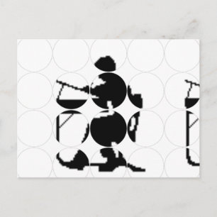 Circle Foto Postkarte