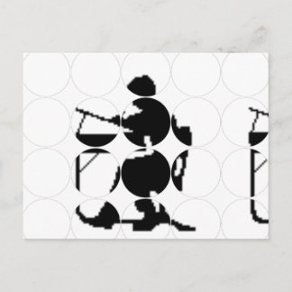 Circle Foto Postkarte