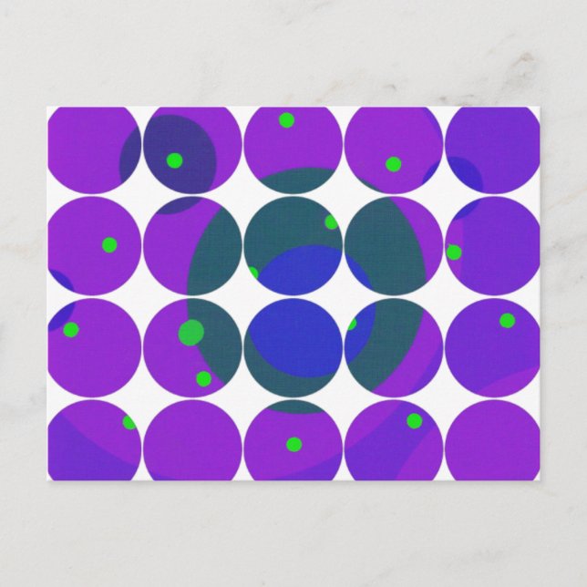 Circle Foto Postkarte (Vorderseite)