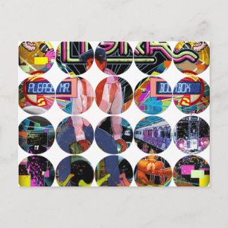 Circle Foto Postkarte