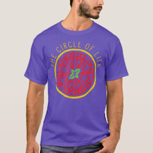 Circle Funny Pizza Lover Cheese Food Joke T-Shirt