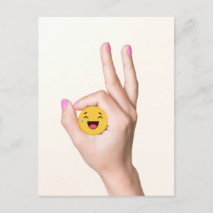 Circle Game Ok Got Postkarte