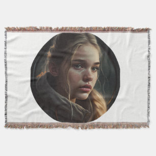 Circle girl decke