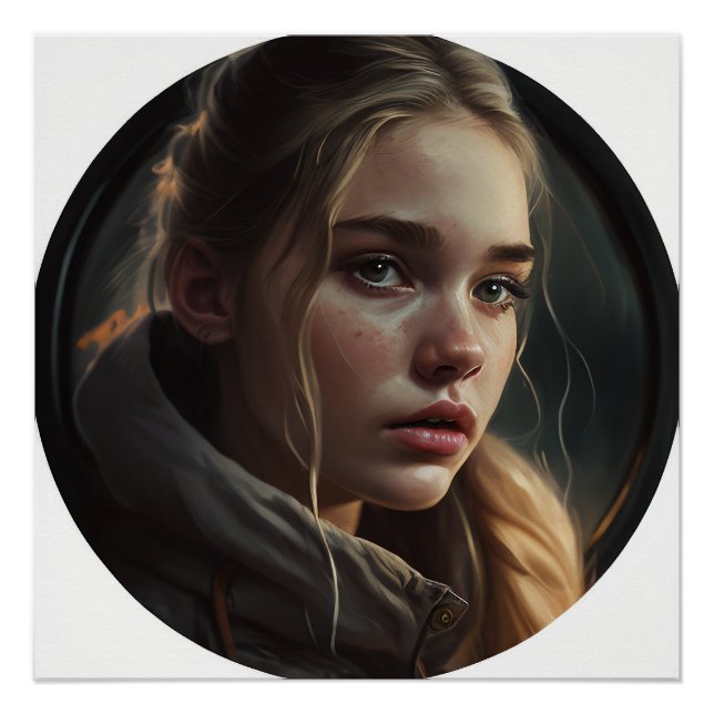 Circle girl poster (Vorderseite)