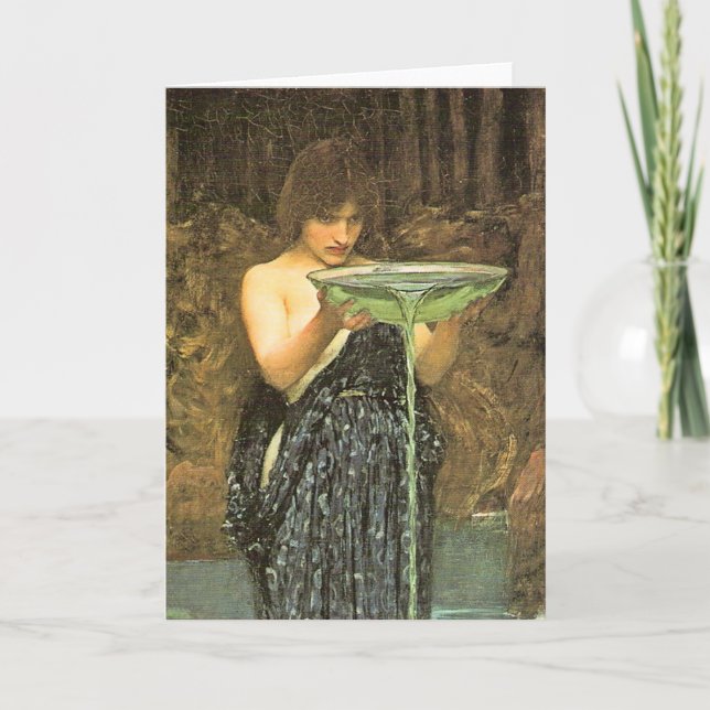 Circle Invidiosa Grußkarte Karte (Vorderseite)