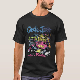 Circle Jerks 91 Tour Illustration T-Shirt