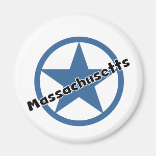 Circle Massachusetts Magnet