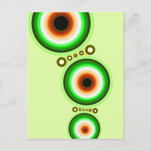 Circle Motif #124 Carte postale (Devant)