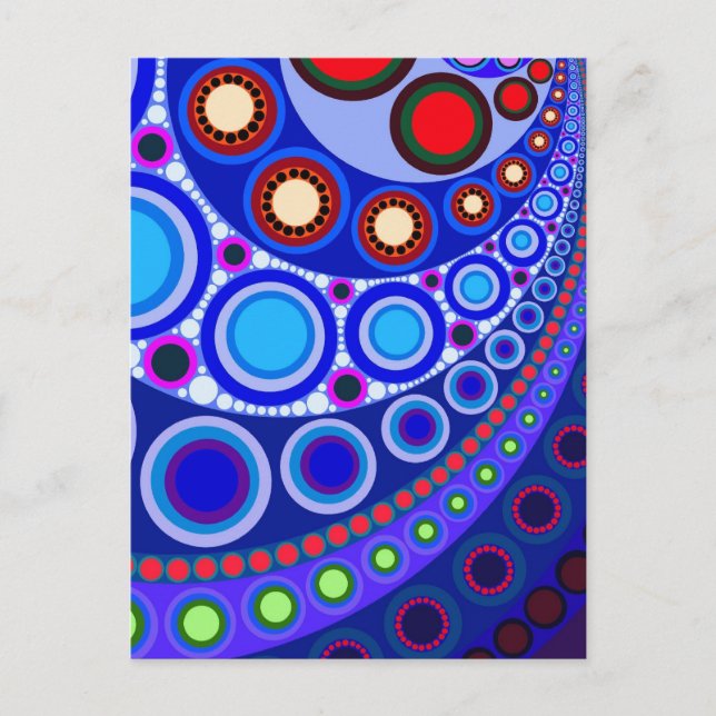 Circle Motif #147 Postkarte (Vorderseite)