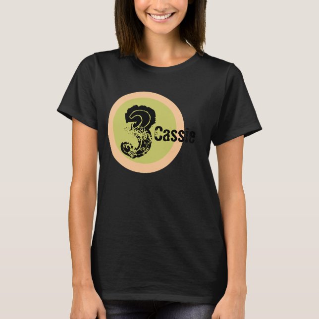 Circle Name and Age 3rd Birthday Tshirt (Vorderseite)