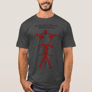 Circle of Willis Joke Brain Cardiologe Doctor Nu T-Shirt