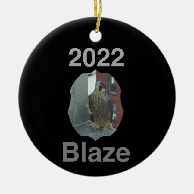 Circle Ornament Blaze der Keramik 2022 (Vorne)