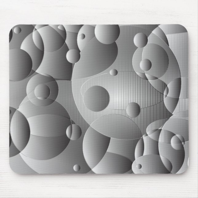 Circle Plastic Mousepad (Vorne)