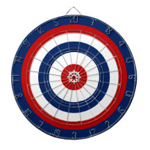 Circle Red White Rudder Streifen