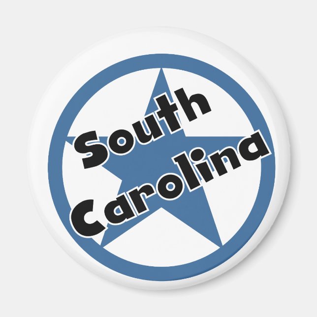 Circle South Carolina Magnet (Vorne)