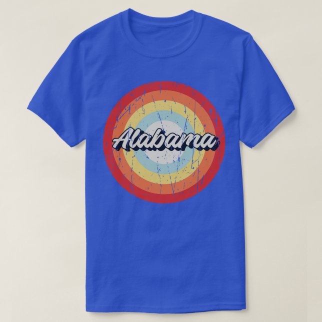 Circle Vintag Alabama TShirt (Design vorne)