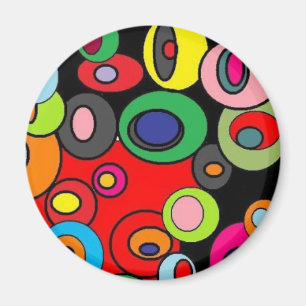 ‚Circles Circles 4‘ Magnet