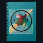 Circles in a Circle by Wassily Kandinsky Notizblock<br><div class="desc">Circles in a Circle by Wassily Kandinsky.
Please visit my store for more interesting design and more color choice.
=> zazzle.com/colorfulworld*</div>