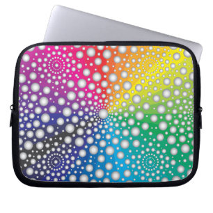 Circles Mandala 2 Laptopschutzhülle