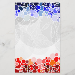 CIRCLES PATTERN BRIEFPAPIER