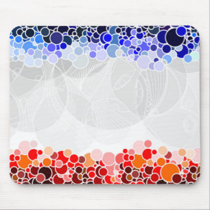 CIRCLES PATTERN MOUSEPAD