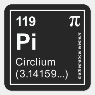 CIRCLIUM QUADRATISCHER AUFKLEBER